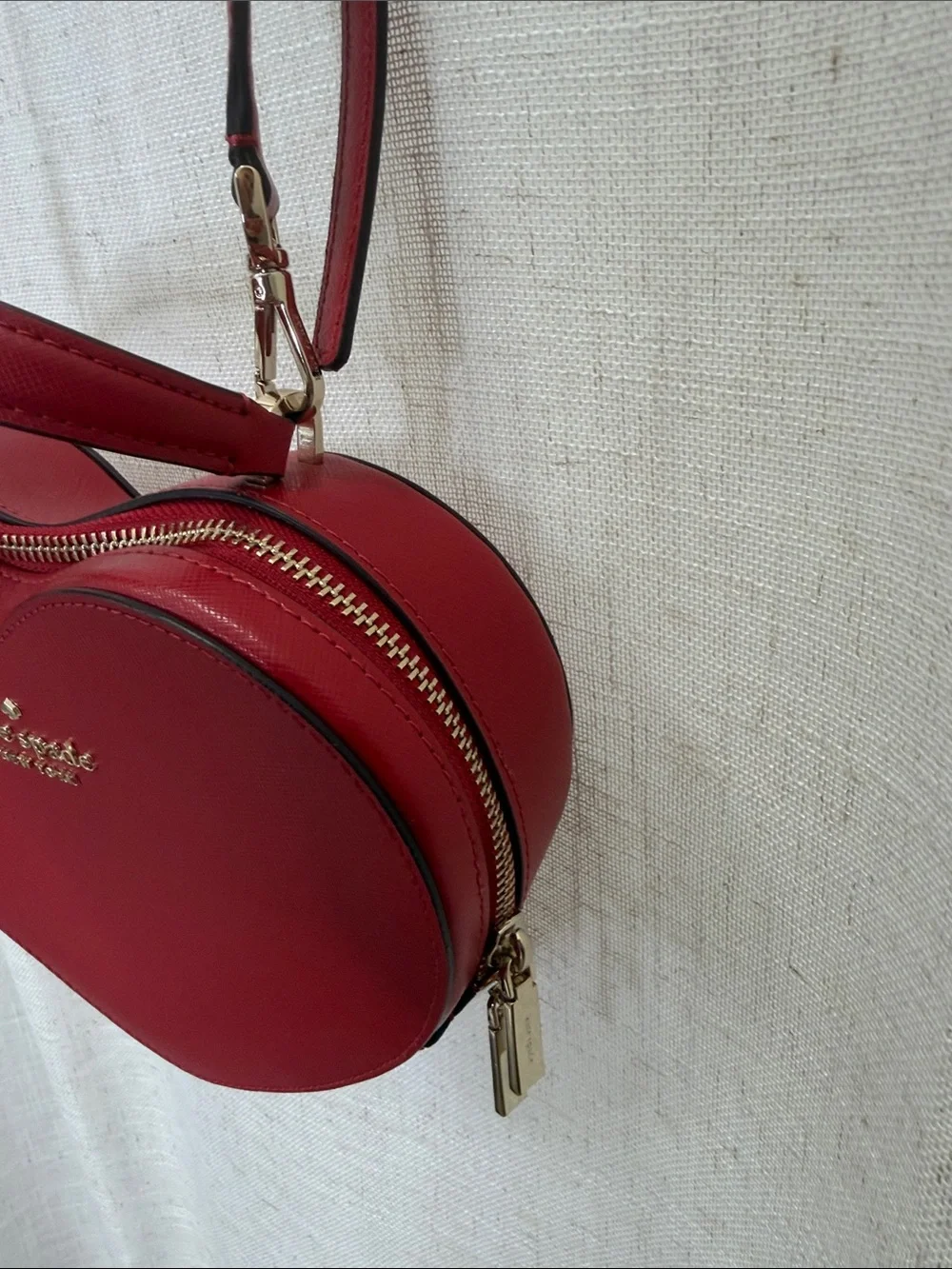 Kate Spade New York Candied Cherry Love Shack Heart Crossbody Purse